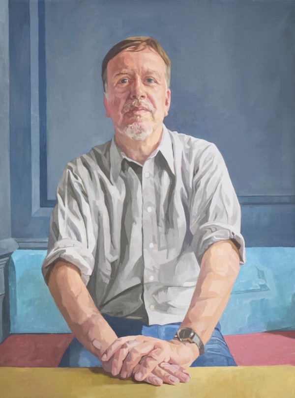 Portrait Painting by Ian Rowlands