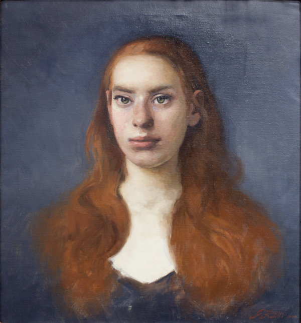 Portrait painting by Gianluca Rotelli