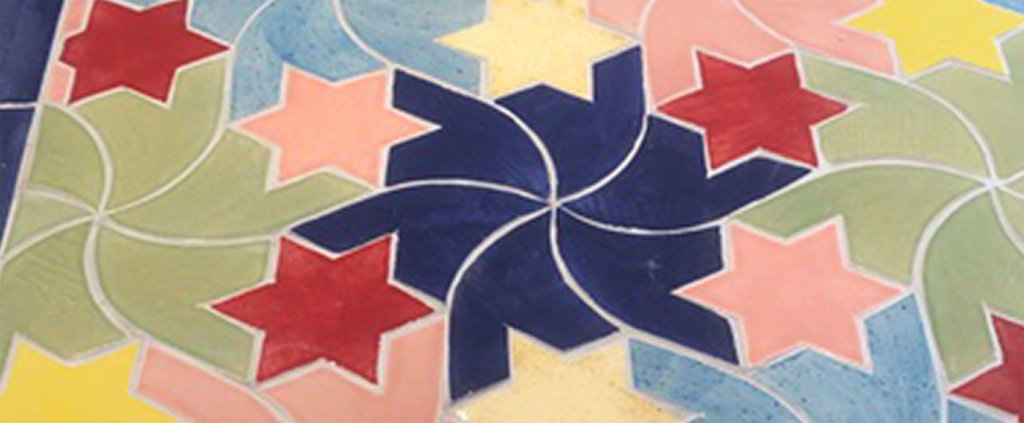 ceramic star detail