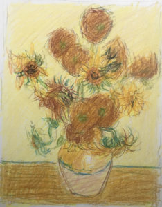 drawing from 'Sunflowers'