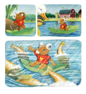 Marvin Mouse Illustration by Simon Prescott