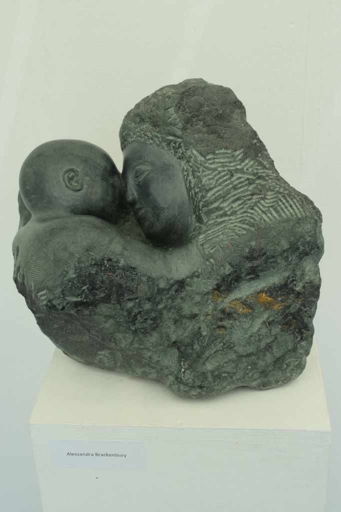 Stone carving by Alessandra Brackenbury