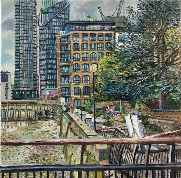 Urban Landscape painting of Chelsea by artists and Heatherleys tutor Melissa Scott-Miller.