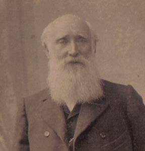 Photo of J.R. Herbert, c.1880. Photo by Y.R. Herbert