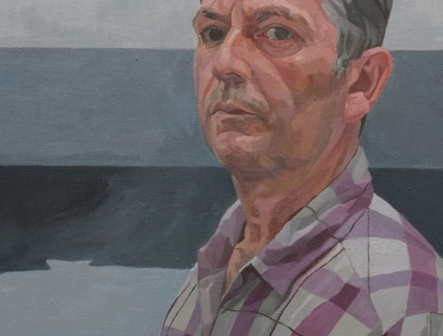 Self Portrait by Ian Rowlands