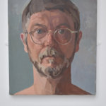 Self Portrait painting by Ian Rowlands