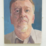 Portrait painting by Ian Rowlands