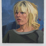 Portrait painting by Ian Rowlands