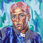 Sarah Jane Moon ‘Reeta, 2022’ Oil on canvas