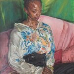 James Lloyd ‘Vanessa’ Oil on canvas