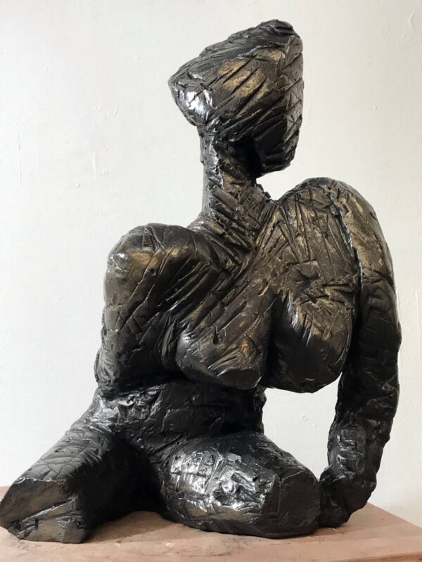 Abstract figurative sculpture
