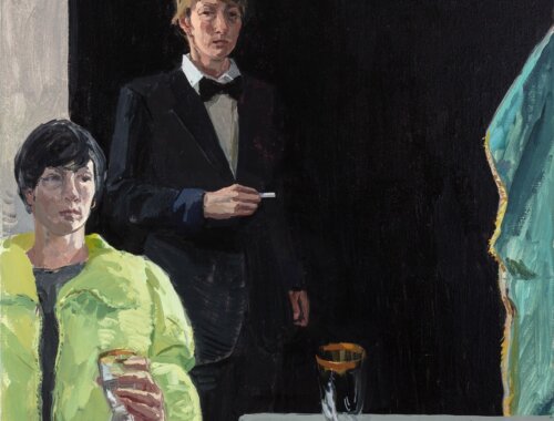 Double Self Portrait, Oil On Linen By Laura Smith, 2023