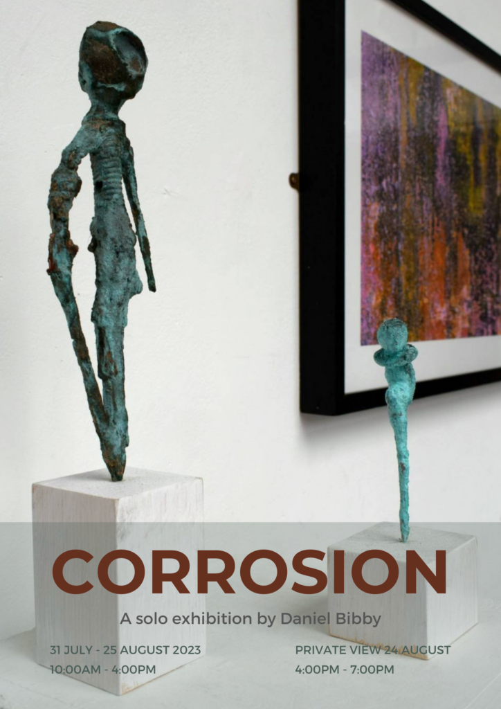 Corrosion by Daniel Bibby Exhibition Poster