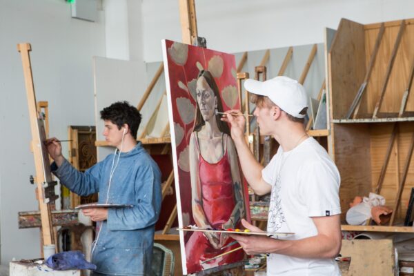 Students Painting at Heatherleys
