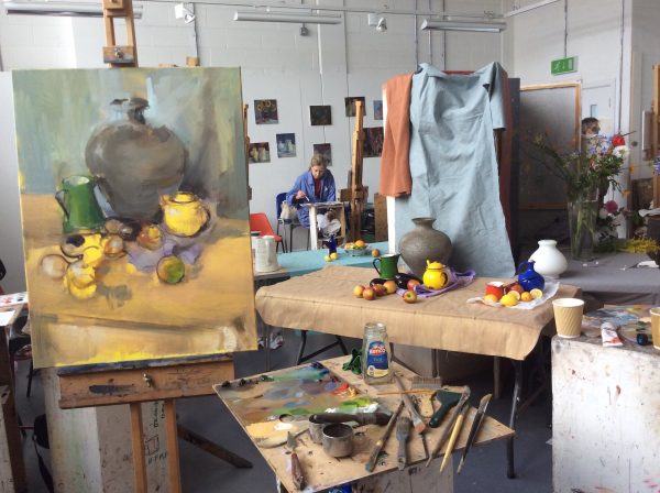 Still Life Painting in Oils